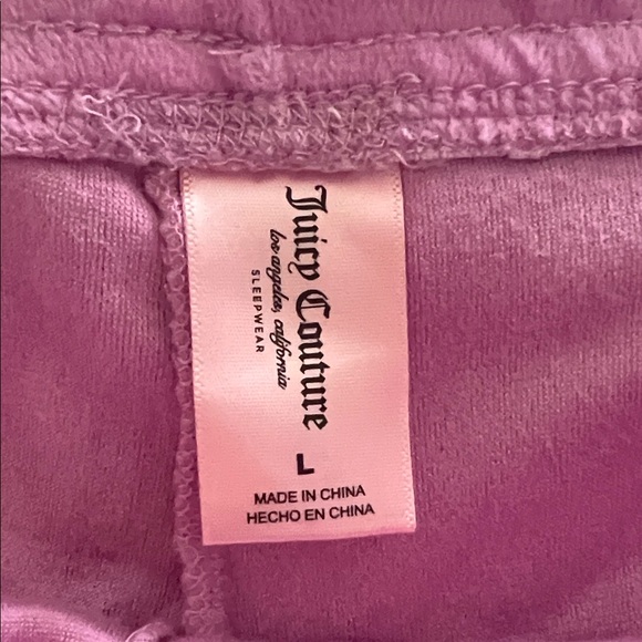 Juicy Couture Pink Velour Lounge Set - Picture 3 of 7